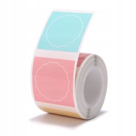 NIIMBOT Okrugle naljepnice B serije 34 mm, 200 kom, šarene