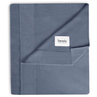 LIONELO Dekica bambus 100x70 cm, plava