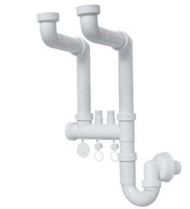 SINK SOLUTION Donji dio sifona 2x – prostorni