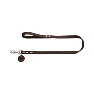 HUNTER Vodilica za pse 13 mm/110 cm, koža tamnosmeđa