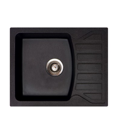 METALAC Sudoper standardni XGRANIT XQUADRO M, crni