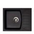 METALAC Sudoper standardni XGRANIT XQUADRO M, crni