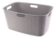 CURVER Košara za rublje Softex, 45 l, 60 x 38 x 27.5 cm, krem