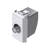 Antenska utičnica, bijela, 1M