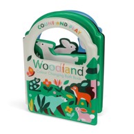 REX LONDON Interaktivna igračka Colour changing bath book Woodland