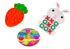 Set igračaka Easter Fidget Toys squishy anti-stress, 18 elemenata, višebojno