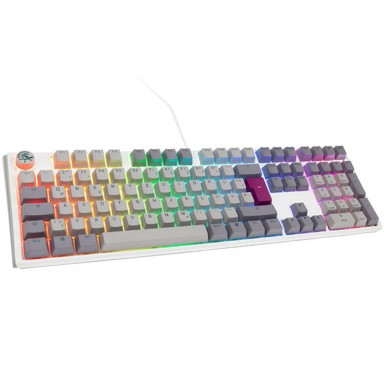 DUCKY Tipkovnica One 3 Mist Gray Gaming, RGB LED - MX Speed Silver DKON2108ST-PDEPDMIWHHC2