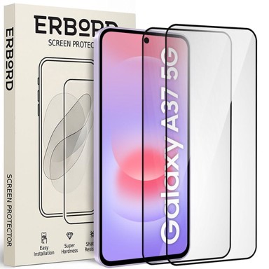 OVERBOARD Kaljeno staklo za Samsung Galaxy A37 5G, 3D, za cijeli zaslon, 2 kom.