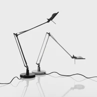 Stolna svjetiljka Berenice D12N, srebrna