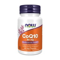 NOW Koenzim Q10, 60 mg, 60 kapsula
