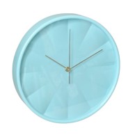 Sat zidni 30 cm, plavo/zlatni