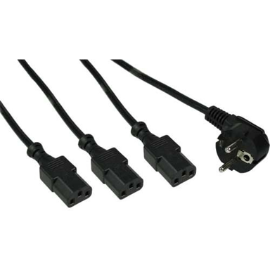INLINE Kabel za napajanje 16653B, 1,8 m, crna