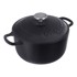 ORION Lonac od lijevanog željeza s poklopcem prikladni za indukcijsko kuhalo 5,2 l LITINA SMALT