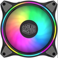 COOLERMASTER Ventilator za kućište MasterFan MF120 Halo, crni/sivi