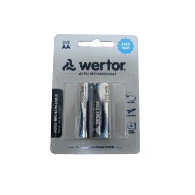 WERTOR Baterija 2500mAh AA 2kom blister