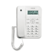 MOTOROLA CT202 Analogni telefon s identifikacijom poziva, bijeli