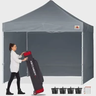 COLEMAN Pavilion Event Shelter, 450x450 cm, svijetlosiva/siva
