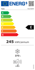 TESLA Zamrzivač RU2700FM