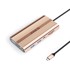 ORICO Docking stanica XDR, 12 u 1, USB-C, 2x HDMI 4K@60Hz, DisplayPort 4K@60Hz, PD 100 W, ružičasta