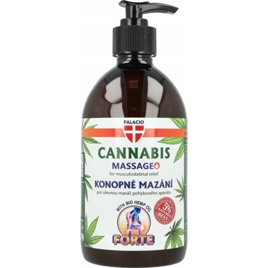 Forte CBD masažni gel, 500 ml.