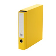 Registrator A4 Nano, uski, s kutijom, 6 cm, žuti