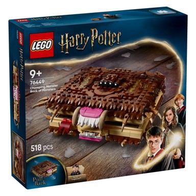 LEGO Harry Potter Zubata čudovišna knjiga o čudovištima 76449