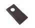 WARYŃSKI Nož kosilice 58031192, desni, otvor 19 mm, 94 x 50 x 4 mm, 25 kom