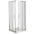 STIL Tuš kabina S241 5 mm 90x90x195 cm kvadratna