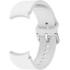 GS Silikonska narukvica za Samsung Galaxy Watch4/5/6/7, 40–47 mm, bijela