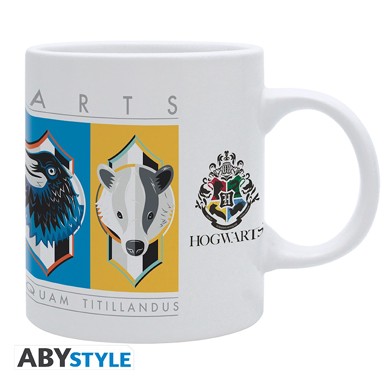 HARRY POTTER Šalica House Crests 320 ml