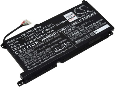 Baterija za laptop HP Pavilion Gaming 15/ Typ HSTNN-DB9G / PG03XL(Bauform genau beachten!)
