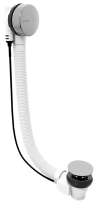 POLYSAN Set za kadu, 600 mm, čep 72 mm, krom