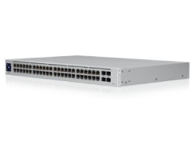 UBIQUITI Switch USW-48-PoE / 48-portni, PoE+, 4x SFP, LCD, 195W