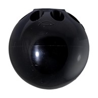 FISCHER Stoper za vrata TS 8 BL K NV, crna