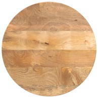 Stolna ploča 40x3,8 cm okrugla od masivnog drva manga