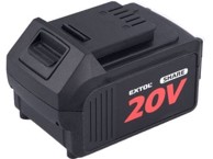 EXTOL ENERGY Punjiva baterija SHARE20V 8,0 Ah 8891886, crna