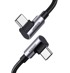 UGREEN Kutni USB kabel C, US335, 5 A, 100 W, 2 m