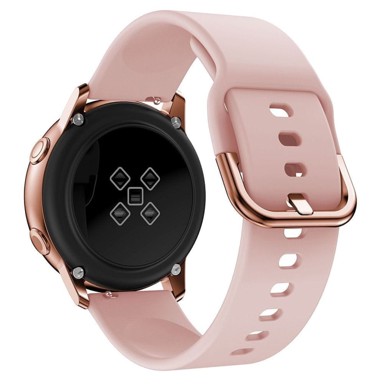 BStrap Silicone V2 remen za Garmin Vivoactive 5, sand pink