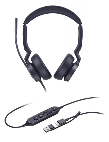 YEALINK slušalice UH46 Dual Teams, crne