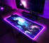 DEXXER Podloga za miš XL LED RGB 80×30 cm