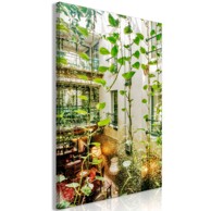 Slika Cracow Cafe with Ivy Vertical 80x120