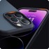 TECH-PROTECT Maskica za iPhone 15 Pro, Magmat, crna/prozirna