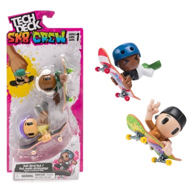 TECH DECK Skejt set 2 kom, 7 cm