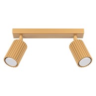 NICE LAMPS Stropna svjetiljka u zlatnoj boji 6,5x30 cm Gleam 