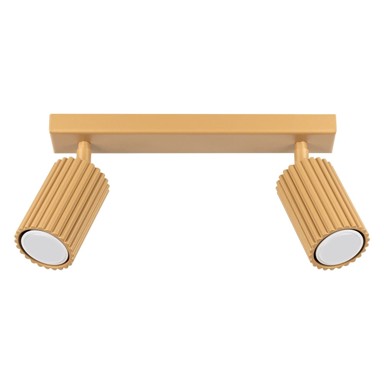 NICE LAMPS Stropna svjetiljka u zlatnoj boji 6,5x30 cm Gleam