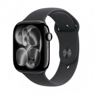 APPLE Pametni sat Watch Series 11 (2025) GPS 46 mm, Jet Black Aluminium/Sport Band (M/L) Black