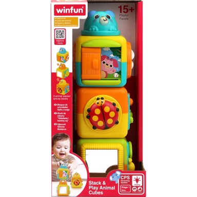 WINFUN Didaktičke kocke, životinje