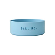 DESIGN LETTERS Svijetloplava dječja zdjelica Mini Darling, ø 11 cm