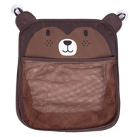 FREEON Dodaci za kadu i kupanje, mrežica za pohranu igračaka, medvjedić, smeđa