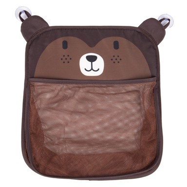 FREEON Dodaci za kadu i kupanje, mrežica za pohranu igračaka, medvjedić, smeđa